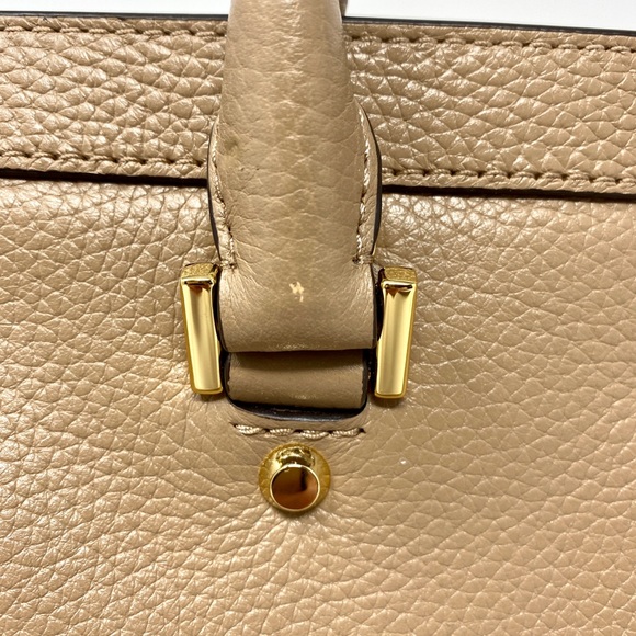 NWOT MICHAEL KORS Leather Collins bag dark khaki - Picture 8 of 8